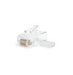 Nanocable conector para cable de red rj45 cat.6 utp 8 hilos 10uds.