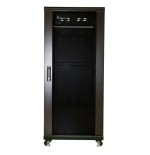 Extralink - armario de pie de 19 "27u 600x1000 paquete plano negro