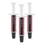 Pasta disipadora mars gaming mt0x3 pack 3 material nanotecnologico no conductor ultra eficiencia 6w