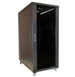 Extralink - armario de pie de 19 "27u 600x1000 paquete plano negro