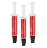 Pasta disipadora mars gaming mt0x3 pack 3 material nanotecnologico no conductor ultra eficiencia 6w