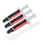 Pasta disipadora mars gaming mt0x3 pack 3 material nanotecnologico no conductor ultra eficiencia 6w