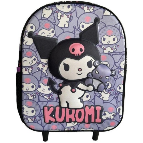 Trolley 3d kuromi hello kitty 32cm