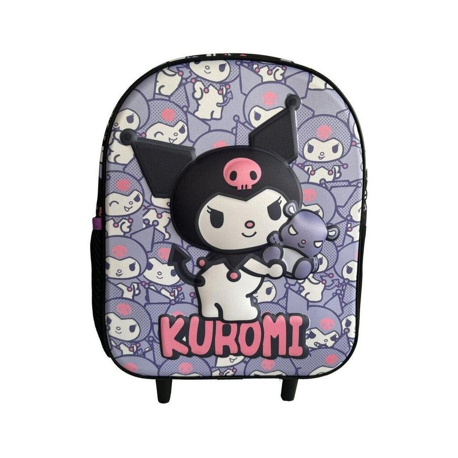 Trolley 3d kuromi hello kitty 32cm