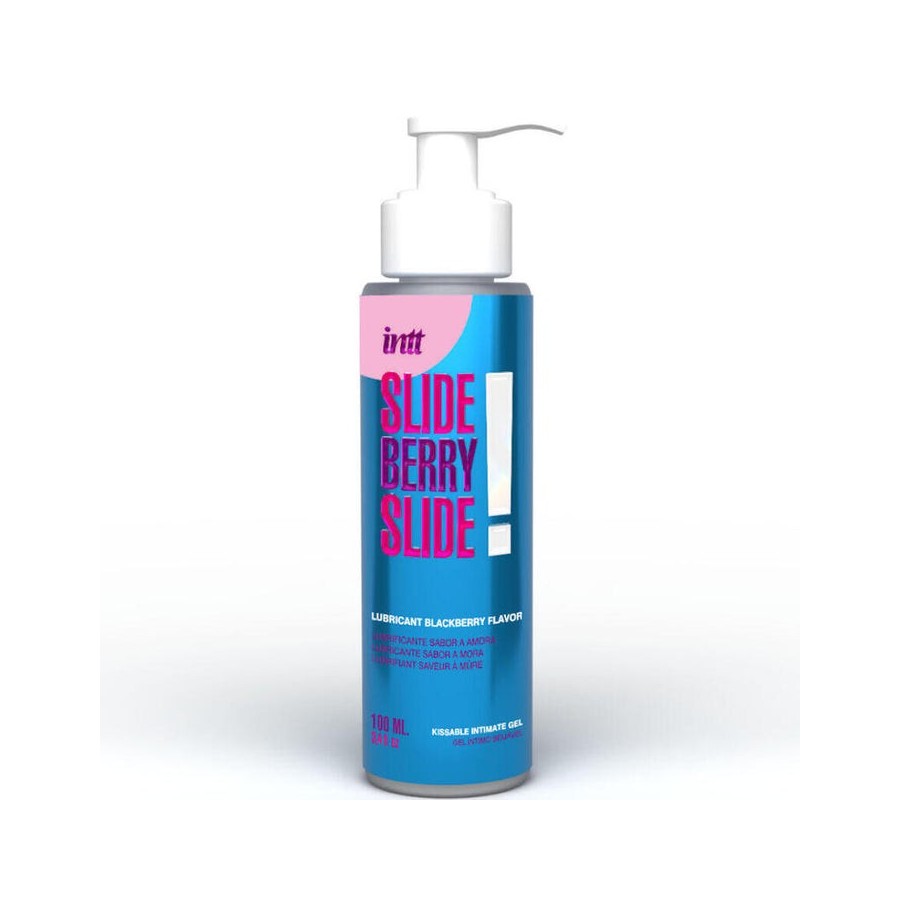Intt releases - lubricante intimo besable base agua sabor mora 100 ml