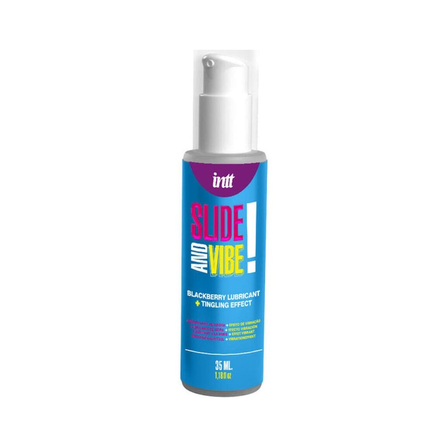 Intt releases - lubricante intimo besable base agua con efecto vibracion 35 ml