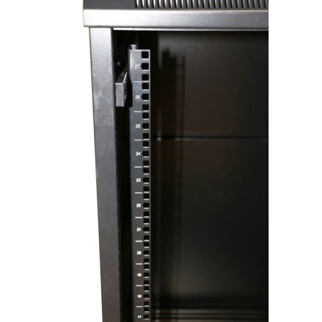 Extralink - armario de pie de 19 "27u 600x1000 paquete plano negro