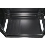 Extralink - armario de pie de 19 "27u 600x1000 paquete plano negro