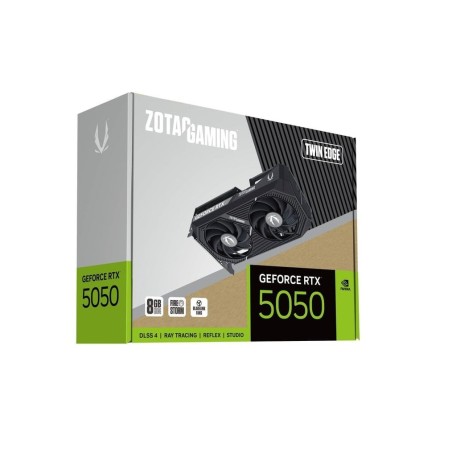 Tarjeta grafica zotac gaming geforce rtx 5050 twin edge 8 gb gddr6