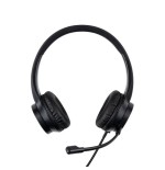 Auriculares lindy 20439  alámbrico  usb tipo c negro