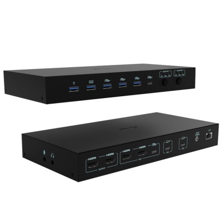 I-tec usb-c kvm docking station for 3 hosts 2xhdmi 1xglan 1xusb-c gen2 3x usb-a gen2 2x usb-a 1.1 1xaudio 1xmic pd 1x 92w 2x 65w