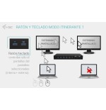 I-tec usb-c kvm docking station for 3 hosts 2xhdmi 1xglan 1xusb-c gen2 3x usb-a gen2 2x usb-a 1.1 1xaudio 1xmic pd 1x 92w 2x 65w
