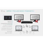 I-tec usb-c kvm docking station for 3 hosts 2xhdmi 1xglan 1xusb-c gen2 3x usb-a gen2 2x usb-a 1.1 1xaudio 1xmic pd 1x 92w 2x 65w