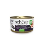 Schesir oceanic adult atún con dentic - comida húmeda para gatos - 70g