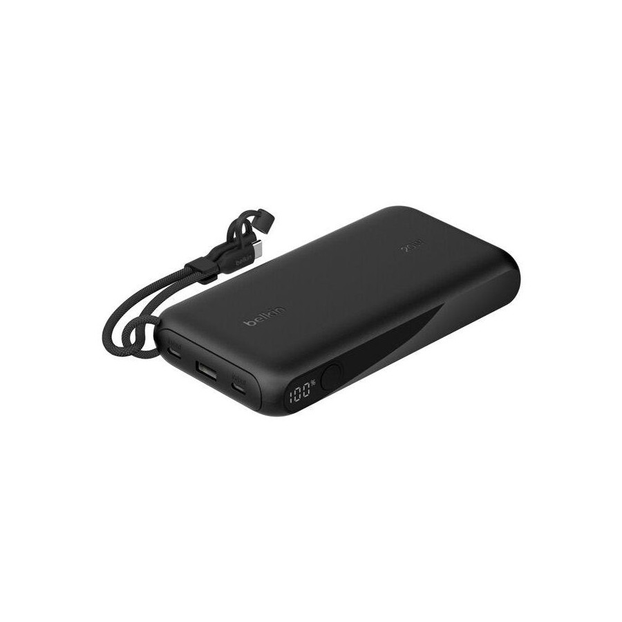 Belkin powerbank 20.000mah schw. display pd 20w usb-c bpb028hqbk