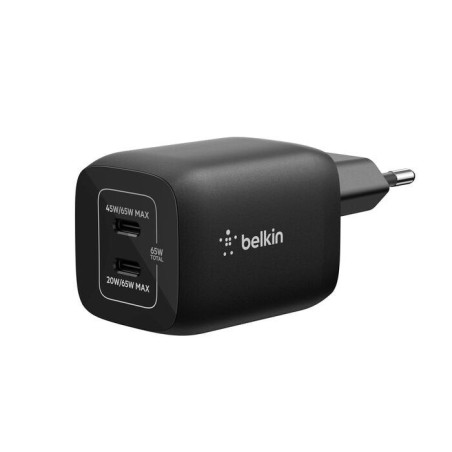 Belkin gaming usb-c ladegerät 65 watt, gan schwarz  ena007kqbk