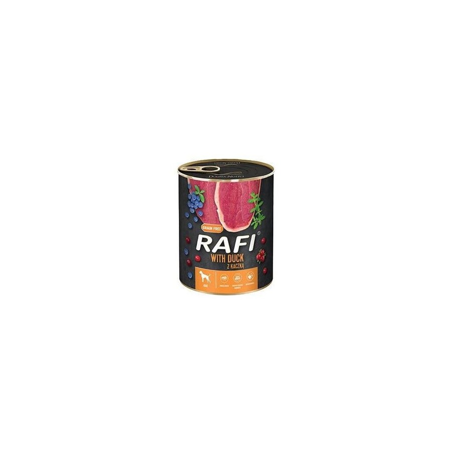 Dolina noteci rafi comida húmeda para perros con pato, arándanos y arándanos rojos - 800g