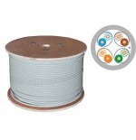 Cable alantec u/ftp cat.6a dca lsoh 4x2x23awg 500m