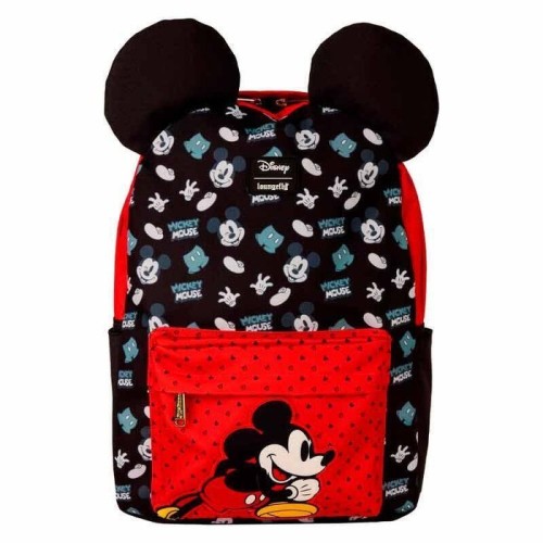 Mochila nylon mickey disney loungefly 43cm