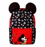 Mochila nylon mickey disney loungefly 43cm