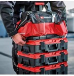 Caja einhell 4540036  de herramientas negro, rojo