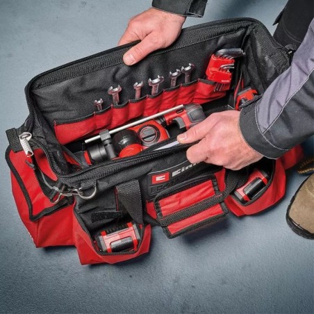 Caja einhell 4540036  de herramientas negro, rojo