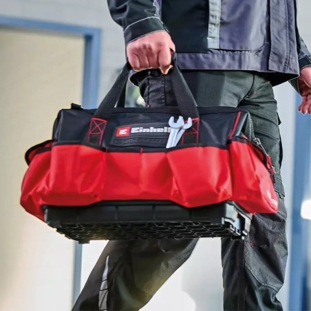 Caja einhell 4540036  de herramientas negro, rojo