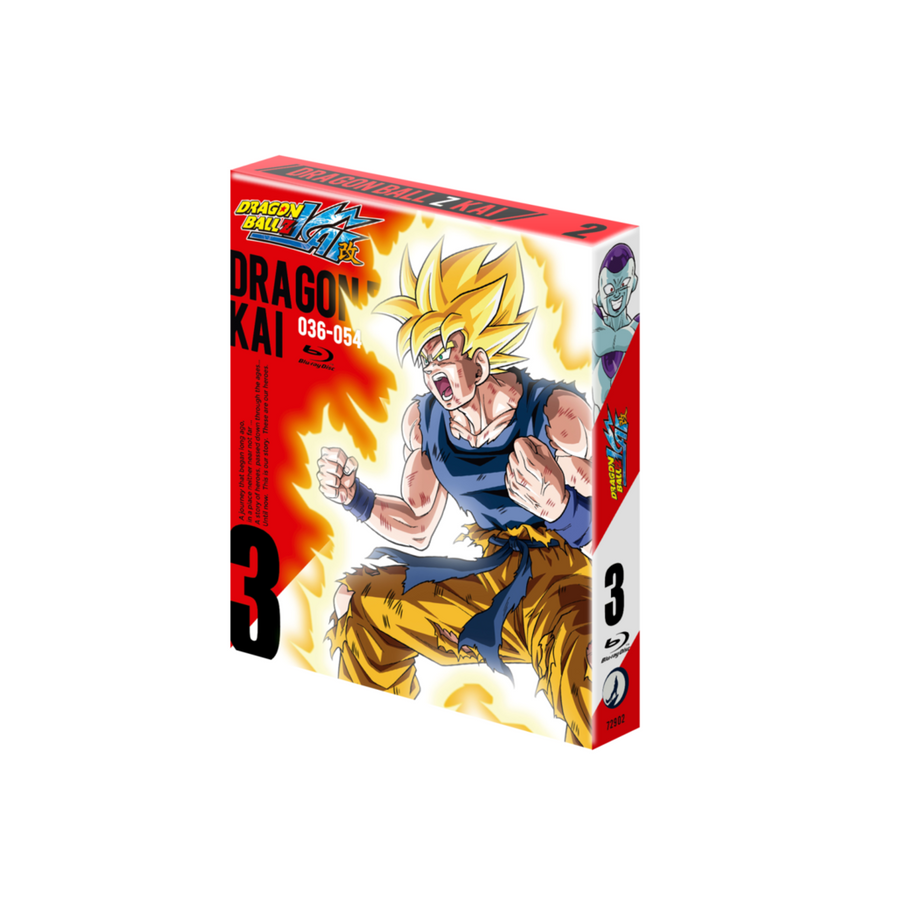 Pelicula dragon ball z kai box 3 ep.36 a 54 - bd blu-ray