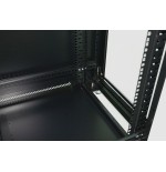 Extralink armario 32u 600x1000 standing rackmount cabinet black