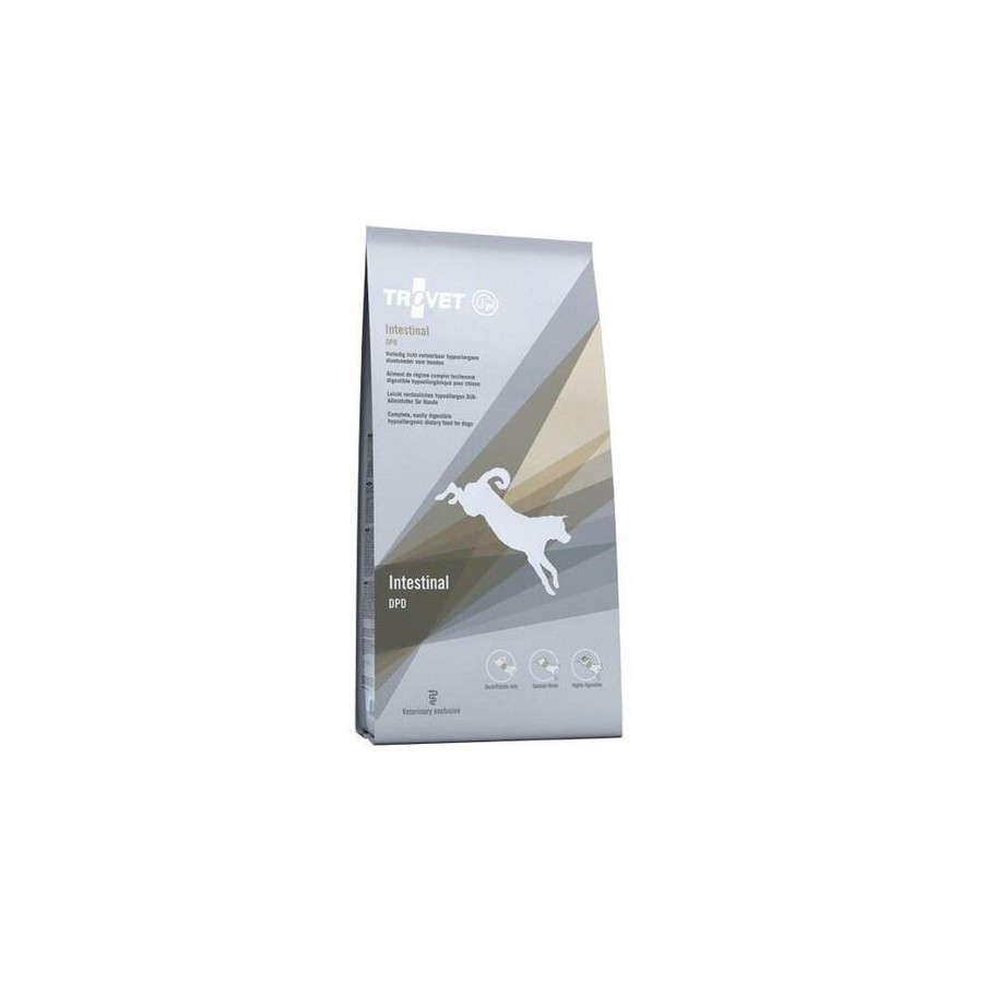 Trovet hypoallergenic intestinal dpd with duck - dry dog food - 10 kg