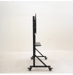 Soporte suelo ruedas "optimus" 60-105"