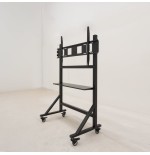 Soporte suelo ruedas "optimus" 60-105"