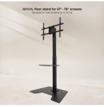 Soporte suelo "minos" 37-70" rotación 90°