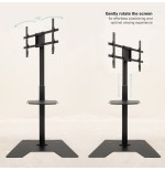 Soporte suelo "minos" 37-70" rotación 90°