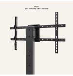 Soporte suelo "minos" 37-70" rotación 90°