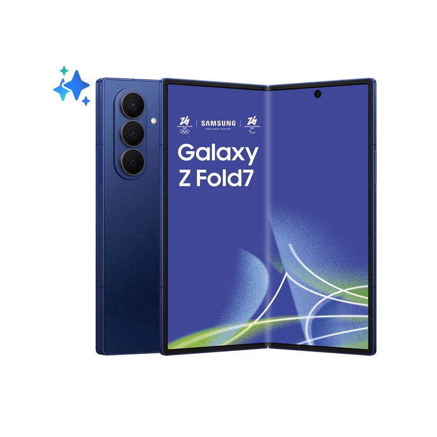 Samsung galaxy z fold7 f966b 5g 12gb ram 256gb - blue shadow