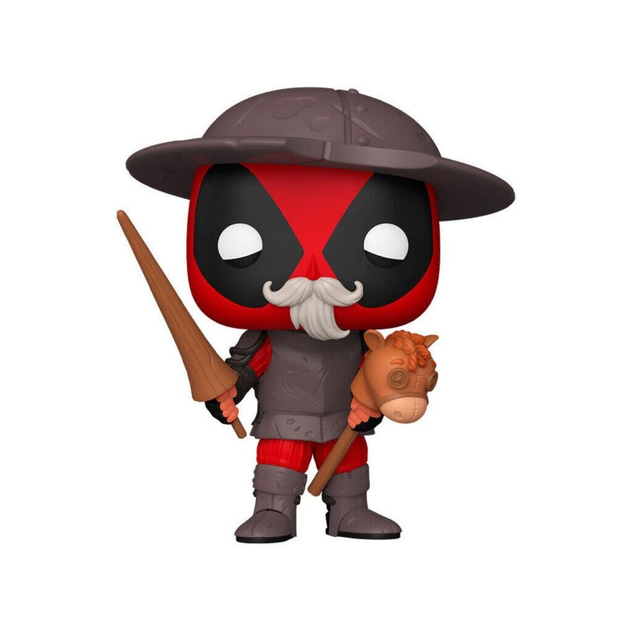 Figura pop plus marvel deadpool - deadpool as don quixote
