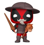 Figura pop plus marvel deadpool - deadpool as don quixote