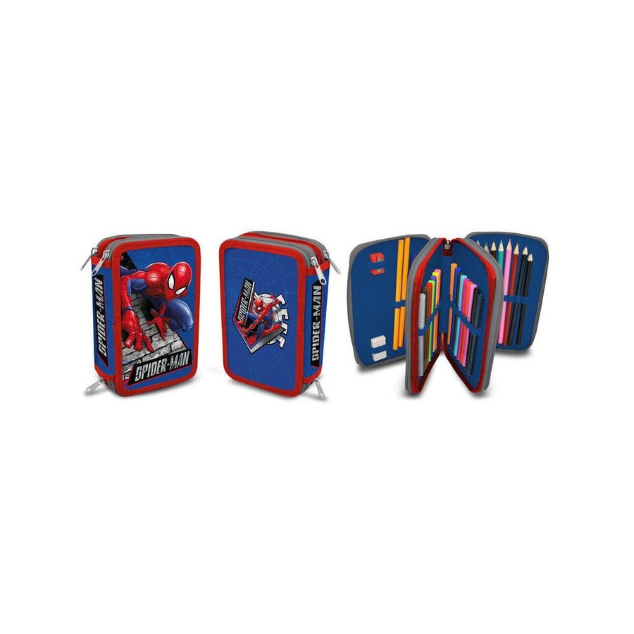 Plumier spiderman marvel doble