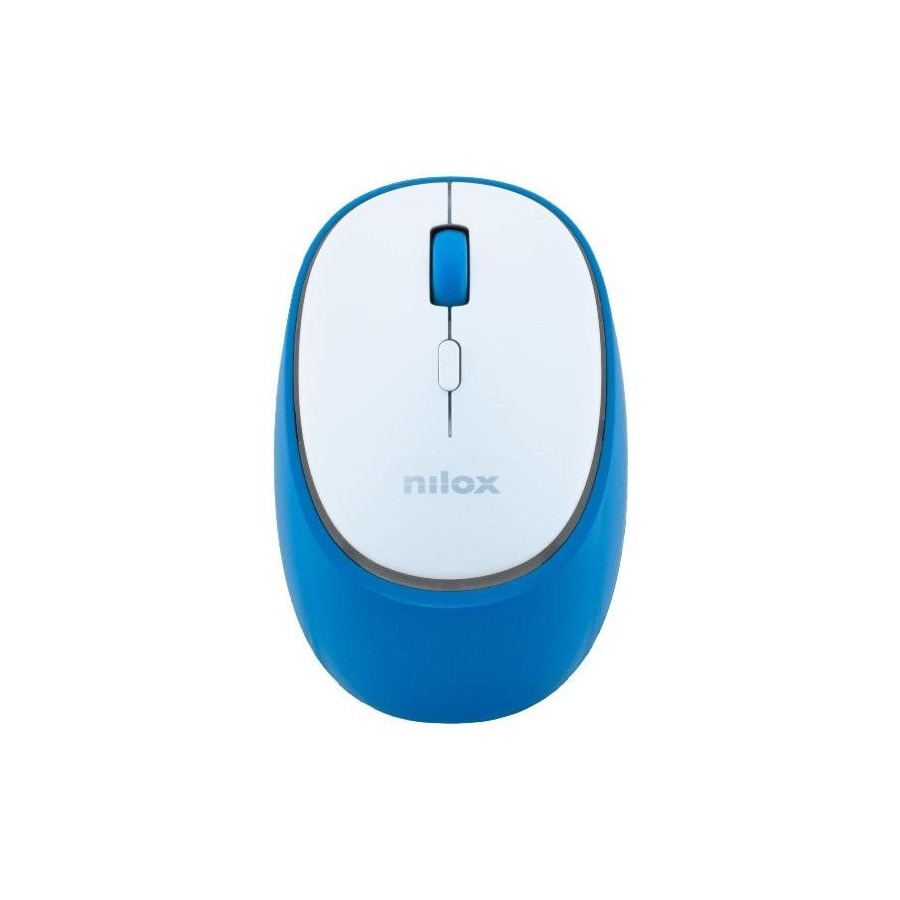 Raton dual-wirel recarg sil azu
