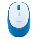 Raton dual-wirel recarg sil azu