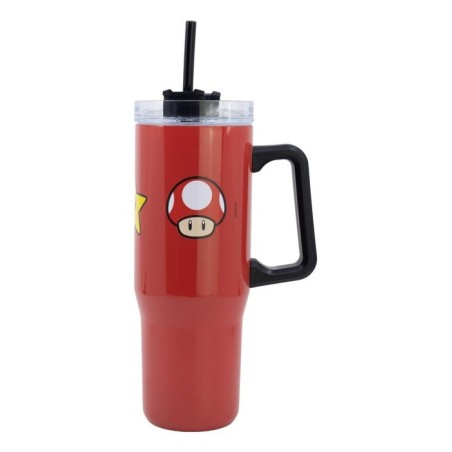 Taza termo xl acero inox.940ml super m.