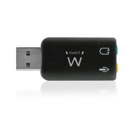 Ewent tarjeta de sonido externa usb 2.0 ew3751