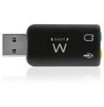 Ewent tarjeta de sonido externa usb 2.0 ew3751