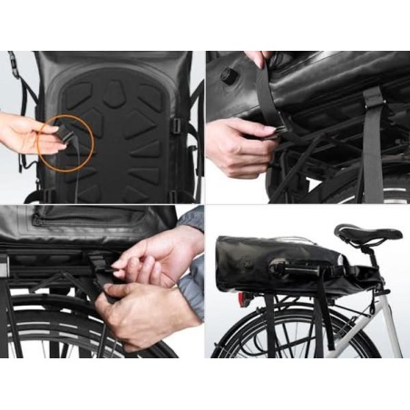 Inateck notebook-rucksack bp06001 negro 30-35l