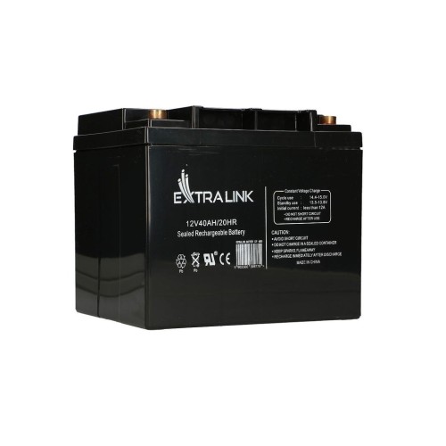 Extralink akumulator battery accumulator 12v 40ah - batterie - 40.000 mah sealed lead acid (vrla) 13.5 v 12 ah