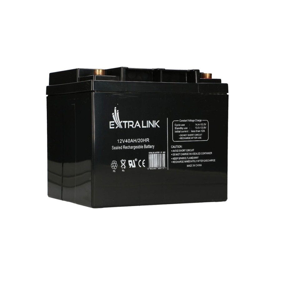 Extralink akumulator battery accumulator 12v 40ah - batterie - 40.000 mah sealed lead acid (vrla) 13.5 v 12 ah