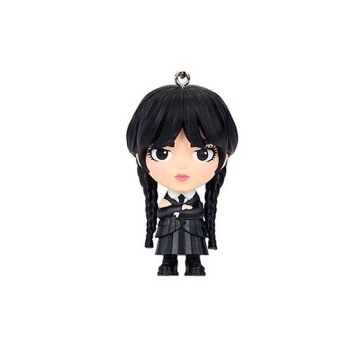 Llavero wednesday figurativo pvc wednesday