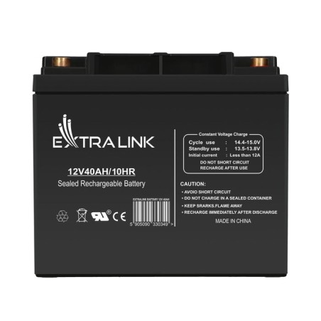 Extralink akumulator battery accumulator 12v 40ah - batterie - 40.000 mah sealed lead acid (vrla) 13.5 v 12 ah
