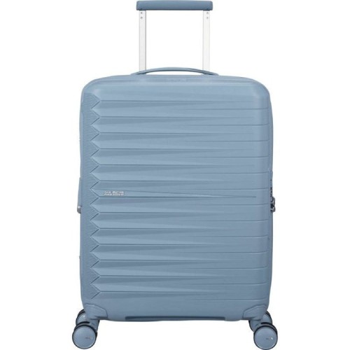 Maleta de cabina american tourister fastforward spinner expansible 55cm 55x40x23cm 4 ruedas azul